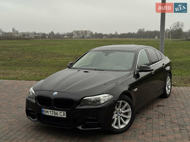 Чорний БМВ 5 Серія, об'ємом двигуна 2 л та пробігом 255 тис. км за 13300 $, фото 1 на Automoto.ua