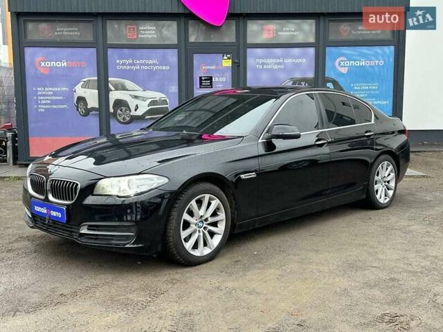 Черный БМВ 5 Серия, объемом двигателя 2 л и пробегом 273 тыс. км за 12999 $, фото 1 на Automoto.ua