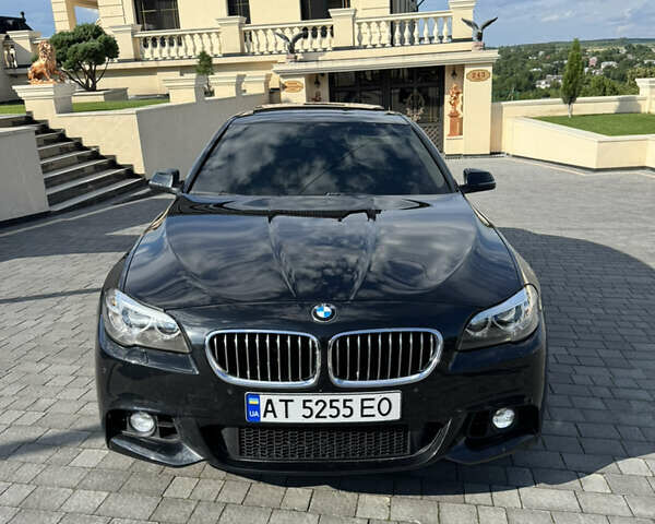 Черный БМВ 5 Серия, объемом двигателя 2 л и пробегом 213 тыс. км за 15500 $, фото 1 на Automoto.ua