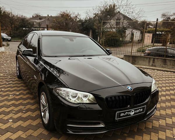 Черный БМВ 5 Серия, объемом двигателя 2 л и пробегом 180 тыс. км за 19000 $, фото 1 на Automoto.ua