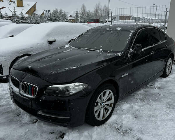 Черный БМВ 5 Серия, объемом двигателя 2 л и пробегом 194 тыс. км за 14500 $, фото 1 на Automoto.ua