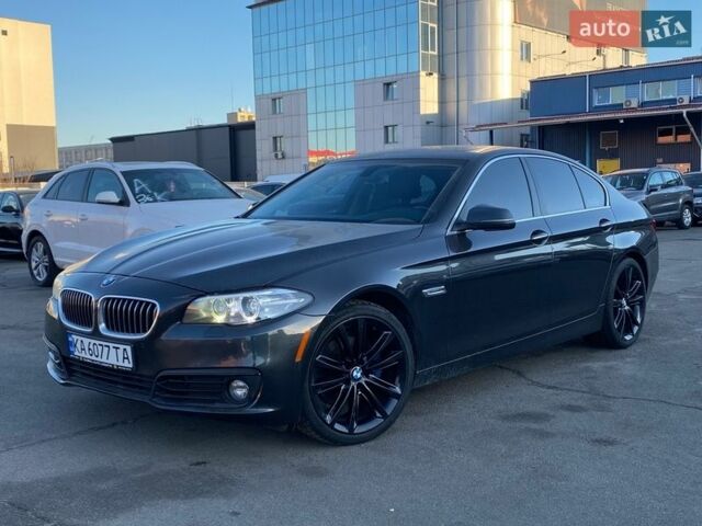 Чорний БМВ 5 Серія, об'ємом двигуна 2 л та пробігом 197 тис. км за 13990 $, фото 1 на Automoto.ua