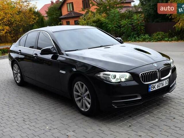Черный БМВ 5 Серия, объемом двигателя 2 л и пробегом 277 тыс. км за 13995 $, фото 1 на Automoto.ua
