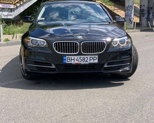 Черный БМВ 5 Серия, объемом двигателя 2 л и пробегом 203 тыс. км за 12700 $, фото 1 на Automoto.ua