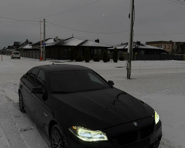 Черный БМВ 5 Серия, объемом двигателя 2 л и пробегом 262 тыс. км за 17500 $, фото 1 на Automoto.ua