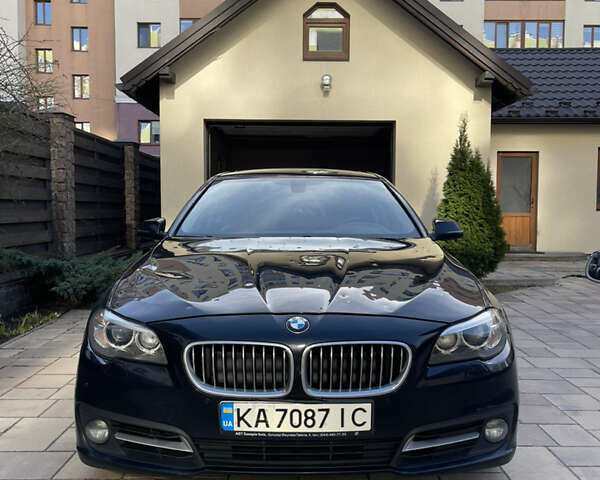 Черный БМВ 5 Серия, объемом двигателя 3.5 л и пробегом 206 тыс. км за 20999 $, фото 1 на Automoto.ua