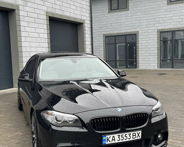 Черный БМВ 5 Серия, объемом двигателя 3 л и пробегом 137 тыс. км за 19500 $, фото 1 на Automoto.ua