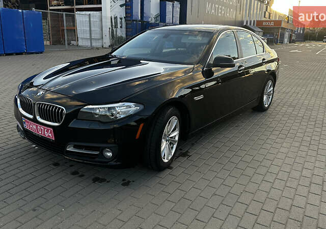 Черный БМВ 5 Серия, объемом двигателя 2 л и пробегом 215 тыс. км за 13700 $, фото 1 на Automoto.ua
