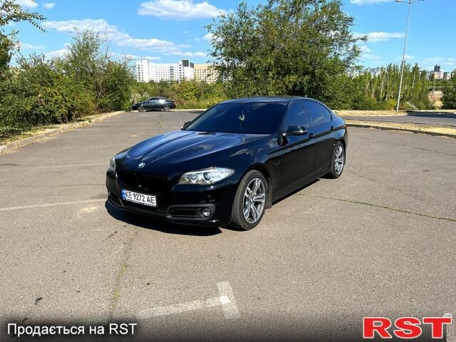 Черный БМВ 5 Серия, объемом двигателя 2 л и пробегом 198 тыс. км за 16200 $, фото 1 на Automoto.ua