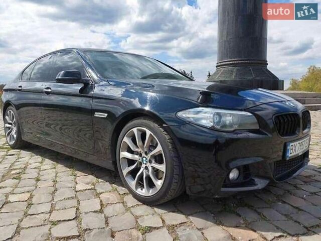 Чорний БМВ 5 Серія, об'ємом двигуна 2 л та пробігом 266 тис. км за 16500 $, фото 1 на Automoto.ua
