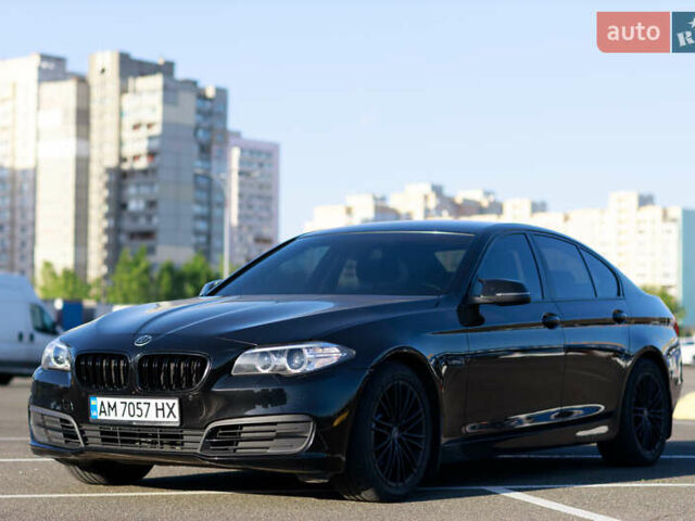 Черный БМВ 5 Серия, объемом двигателя 2 л и пробегом 247 тыс. км за 19400 $, фото 1 на Automoto.ua