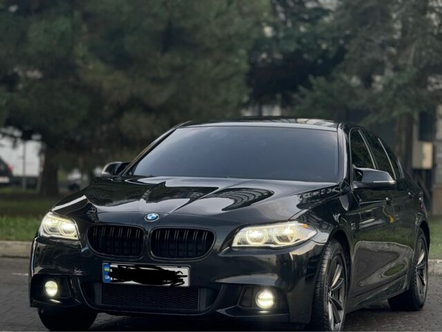 Чорний БМВ 5 Серія, об'ємом двигуна 2 л та пробігом 200 тис. км за 13500 $, фото 1 на Automoto.ua