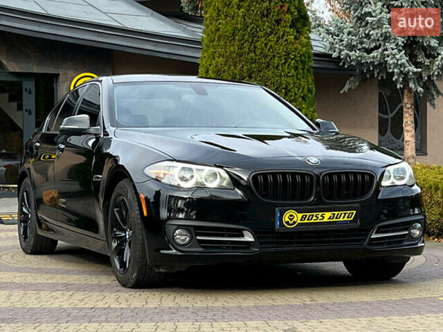 Чорний БМВ 5 Серія, об'ємом двигуна 2 л та пробігом 182 тис. км за 16300 $, фото 1 на Automoto.ua