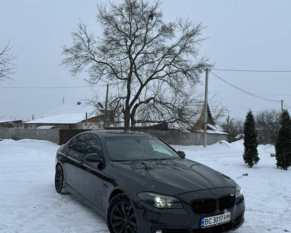 Черный БМВ 5 Серия, объемом двигателя 2 л и пробегом 170 тыс. км за 13500 $, фото 1 на Automoto.ua