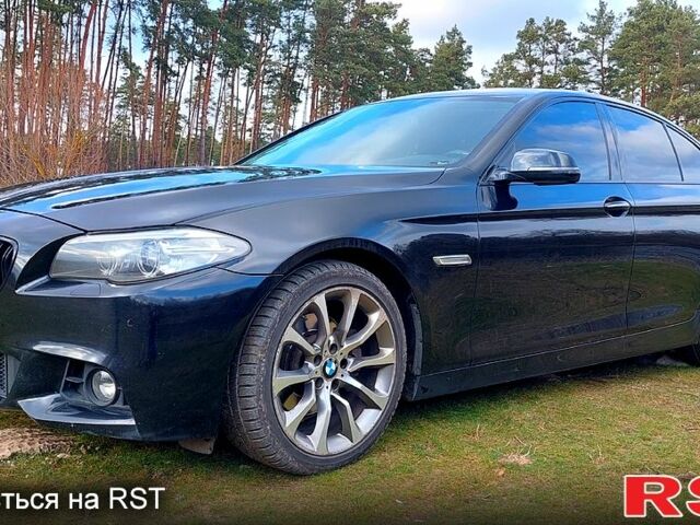 Чорний БМВ 5 Серія, об'ємом двигуна 2 л та пробігом 250 тис. км за 19500 $, фото 1 на Automoto.ua