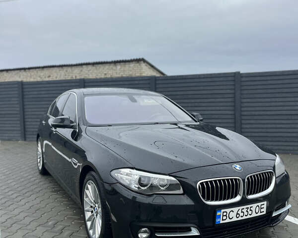 Черный БМВ 5 Серия, объемом двигателя 2 л и пробегом 185 тыс. км за 13500 $, фото 1 на Automoto.ua