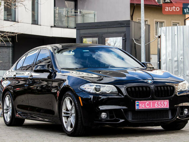 Чорний БМВ 5 Серія, об'ємом двигуна 2 л та пробігом 183 тис. км за 14500 $, фото 1 на Automoto.ua