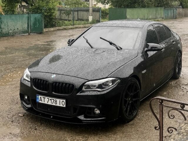Чорний БМВ 5 Серія, об'ємом двигуна 3 л та пробігом 185 тис. км за 11492 $, фото 1 на Automoto.ua