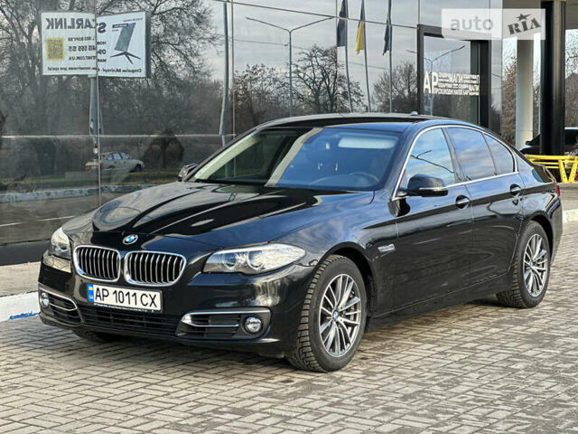 Чорний БМВ 5 Серія, об'ємом двигуна 2 л та пробігом 83 тис. км за 25500 $, фото 1 на Automoto.ua