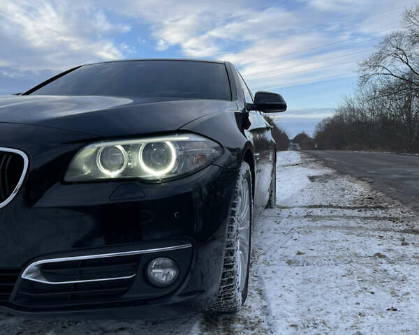 Чорний БМВ 5 Серія, об'ємом двигуна 2 л та пробігом 326 тис. км за 18500 $, фото 1 на Automoto.ua