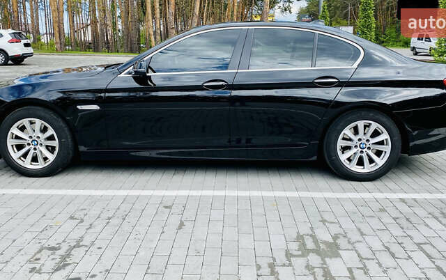 Черный БМВ 5 Серия, объемом двигателя 2 л и пробегом 270 тыс. км за 19500 $, фото 1 на Automoto.ua