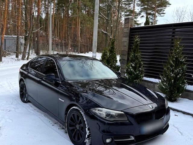 Чорний БМВ 5 Серія, об'ємом двигуна 2 л та пробігом 170 тис. км за 20500 $, фото 1 на Automoto.ua