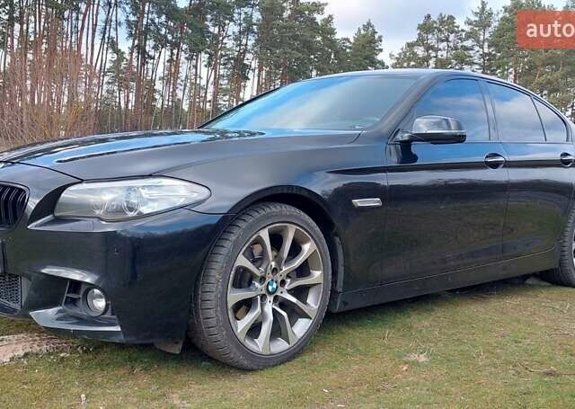 Чорний БМВ 5 Серія, об'ємом двигуна 2 л та пробігом 260 тис. км за 18000 $, фото 1 на Automoto.ua