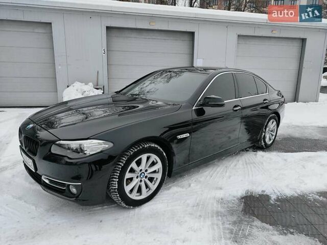 Чорний БМВ 5 Серія, об'ємом двигуна 2 л та пробігом 260 тис. км за 20000 $, фото 1 на Automoto.ua