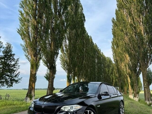 Чорний БМВ 5 Серія, об'ємом двигуна 2 л та пробігом 206 тис. км за 13800 $, фото 1 на Automoto.ua