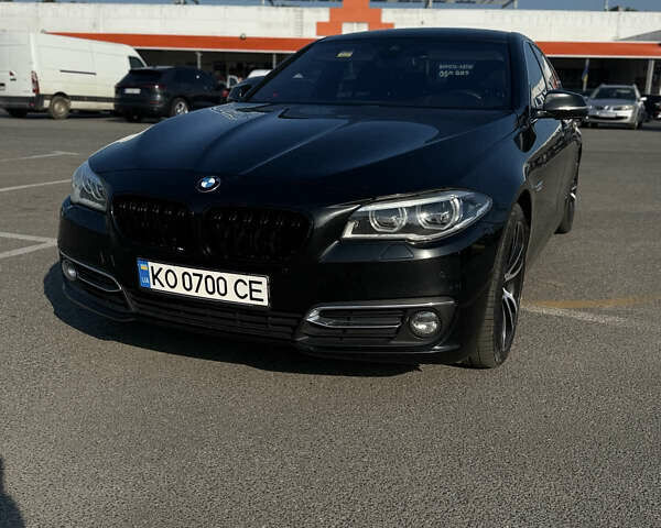 Чорний БМВ 5 Серія, об'ємом двигуна 2.99 л та пробігом 193 тис. км за 23000 $, фото 1 на Automoto.ua