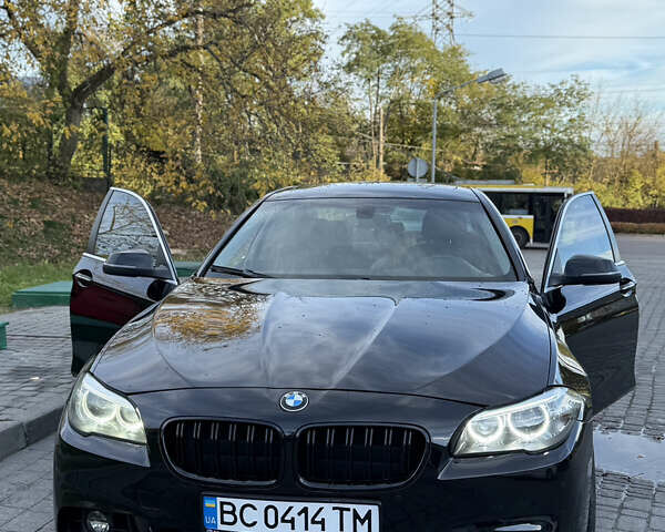 Черный БМВ 5 Серия, объемом двигателя 2 л и пробегом 188 тыс. км за 15000 $, фото 1 на Automoto.ua