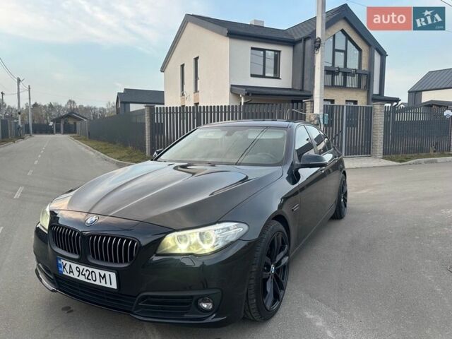 Черный БМВ 5 Серия, объемом двигателя 2 л и пробегом 189 тыс. км за 16400 $, фото 1 на Automoto.ua