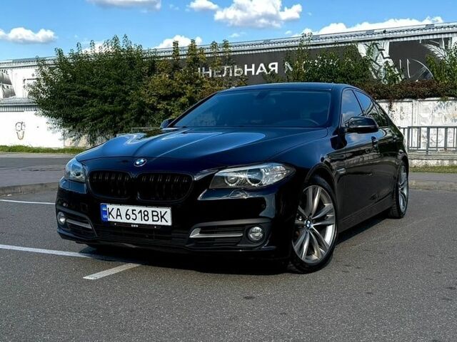 Черный БМВ 5 Серия, объемом двигателя 1.98 л и пробегом 95 тыс. км за 18700 $, фото 1 на Automoto.ua
