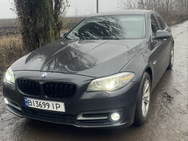 Черный БМВ 5 Серия, объемом двигателя 2 л и пробегом 121 тыс. км за 19500 $, фото 1 на Automoto.ua