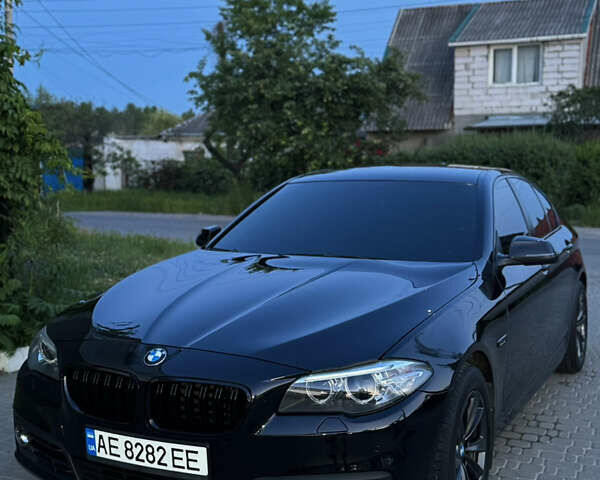Черный БМВ 5 Серия, объемом двигателя 2 л и пробегом 167 тыс. км за 18000 $, фото 1 на Automoto.ua