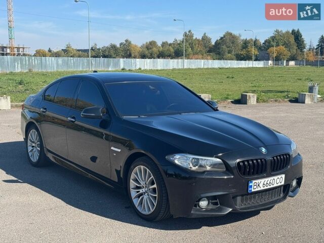 Черный БМВ 5 Серия, объемом двигателя 2 л и пробегом 285 тыс. км за 17500 $, фото 1 на Automoto.ua