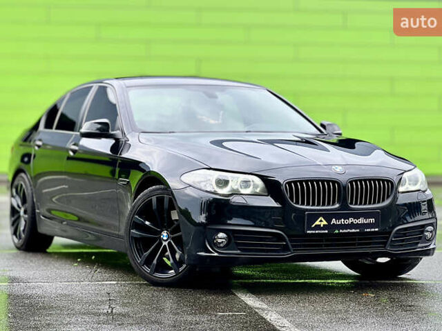 Черный БМВ 5 Серия, объемом двигателя 2 л и пробегом 186 тыс. км за 17000 $, фото 1 на Automoto.ua