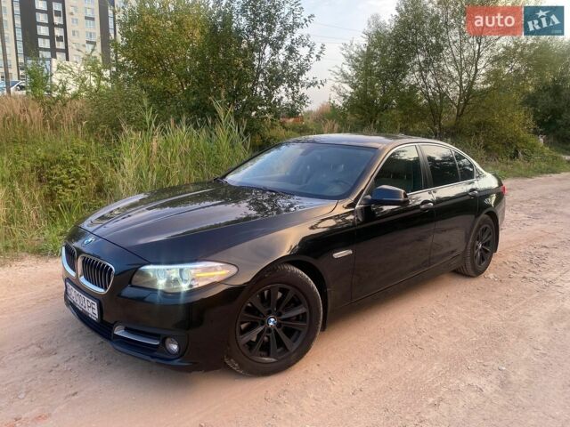 Черный БМВ 5 Серия, объемом двигателя 2 л и пробегом 142 тыс. км за 16000 $, фото 1 на Automoto.ua
