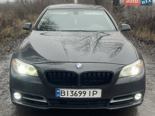Черный БМВ 5 Серия, объемом двигателя 2 л и пробегом 121 тыс. км за 19500 $, фото 1 на Automoto.ua