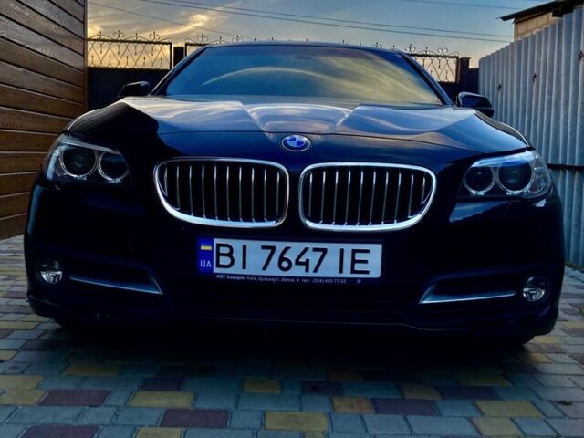 Черный БМВ 5 Серия, объемом двигателя 2 л и пробегом 191 тыс. км за 16999 $, фото 1 на Automoto.ua