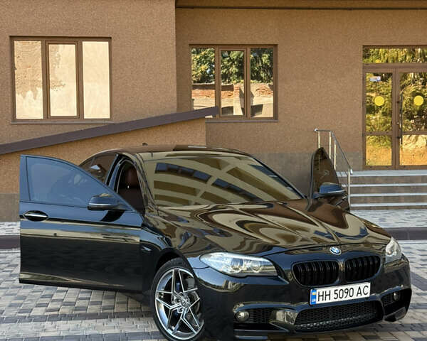 Черный БМВ 5 Серия, объемом двигателя 3.5 л и пробегом 165 тыс. км за 20500 $, фото 1 на Automoto.ua