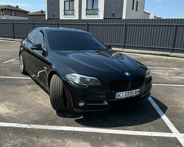 Черный БМВ 5 Серия, объемом двигателя 2 л и пробегом 254 тыс. км за 16000 $, фото 1 на Automoto.ua