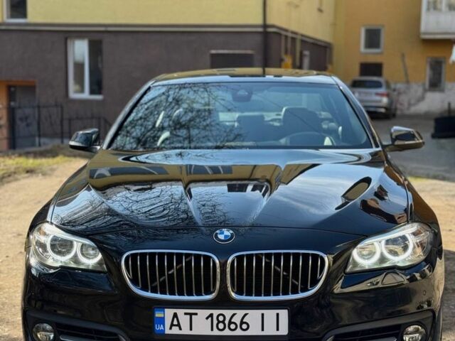 Чорний БМВ 5 Серія, об'ємом двигуна 2 л та пробігом 201 тис. км за 19500 $, фото 1 на Automoto.ua