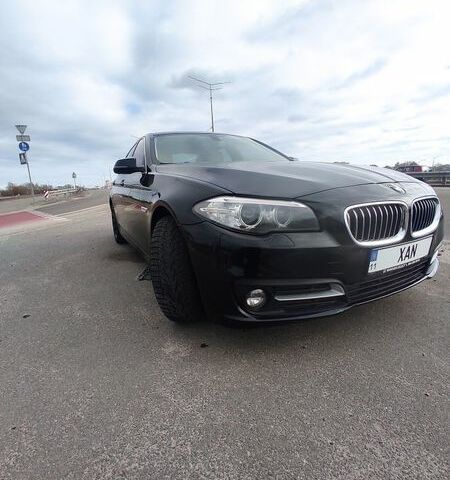 Черный БМВ 5 Серия, объемом двигателя 2 л и пробегом 194 тыс. км за 15599 $, фото 1 на Automoto.ua
