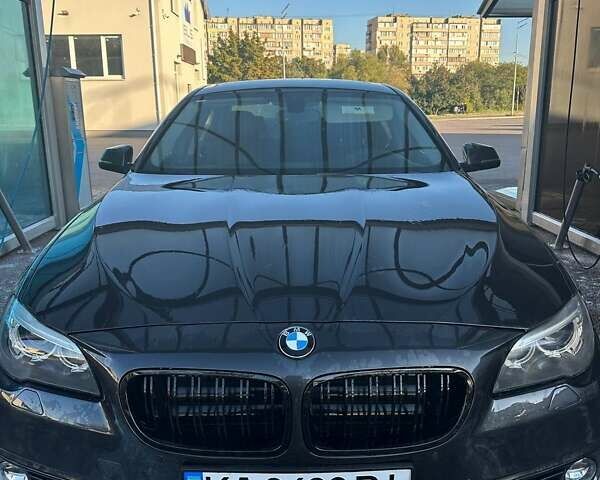 Чорний БМВ 5 Серія, об'ємом двигуна 2 л та пробігом 158 тис. км за 18000 $, фото 1 на Automoto.ua