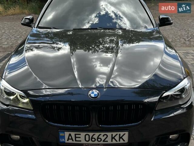 Черный БМВ 5 Серия, объемом двигателя 2 л и пробегом 105 тыс. км за 19200 $, фото 1 на Automoto.ua