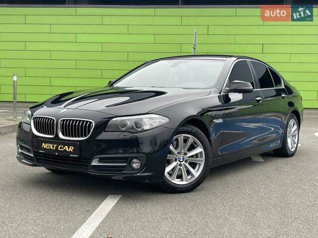 Черный БМВ 5 Серия, объемом двигателя 2 л и пробегом 136 тыс. км за 19900 $, фото 1 на Automoto.ua