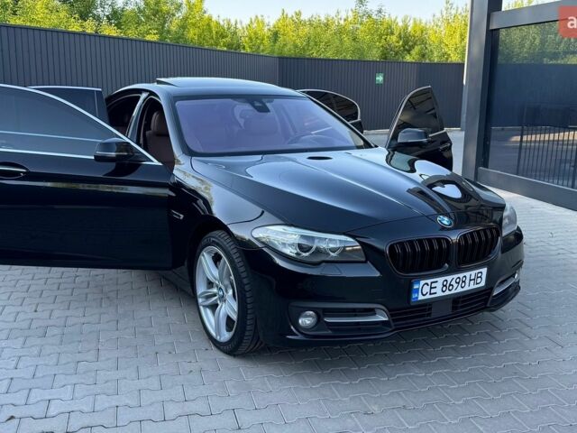 Чорний БМВ 5 Серія, об'ємом двигуна 2 л та пробігом 282 тис. км за 17600 $, фото 1 на Automoto.ua