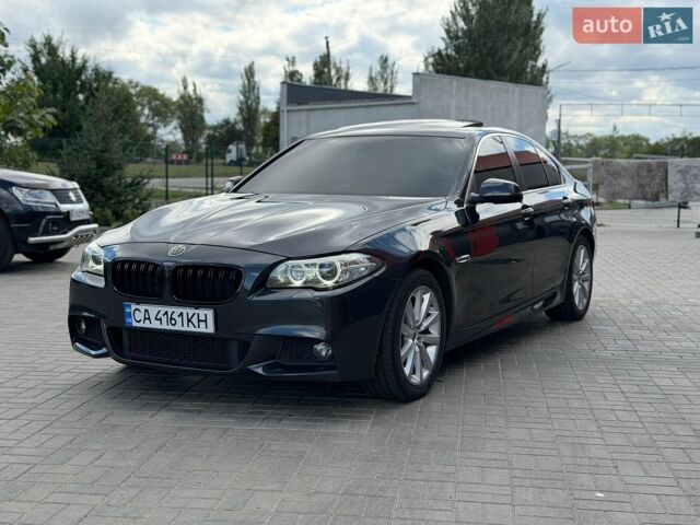 Чорний БМВ 5 Серія, об'ємом двигуна 3 л та пробігом 175 тис. км за 16950 $, фото 1 на Automoto.ua