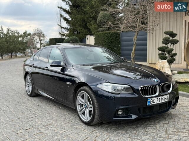Черный БМВ 5 Серия, объемом двигателя 2 л и пробегом 88 тыс. км за 21900 $, фото 1 на Automoto.ua